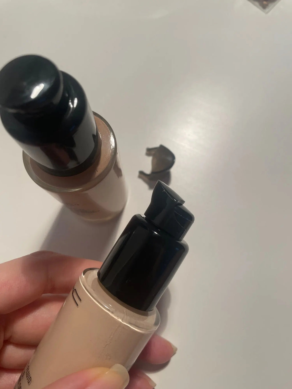 1Pc Dispenser Pump Press Liquid Foundation for 30ml Cosmetic No Leaking Indenter Replace Makeup Tool Full Use Beauty Accessories