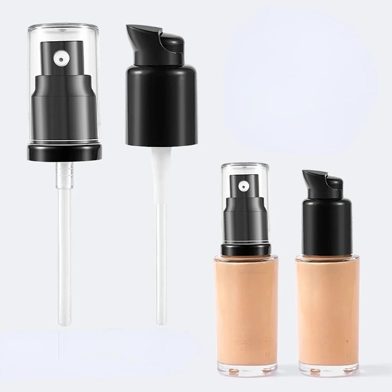 1Pc Dispenser Pump Press Liquid Foundation for 30ml Cosmetic No Leaking Indenter Replace Makeup Tool Full Use Beauty Accessories