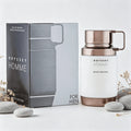 Armaf Odyssey Homme White Edition Eau de Parfum For Men Fresh Citrus Woody Musk Cologne Long Lasting Office Business Scent Matte White Bottle With Rose Gold Cap Luxury Gift Box for Him