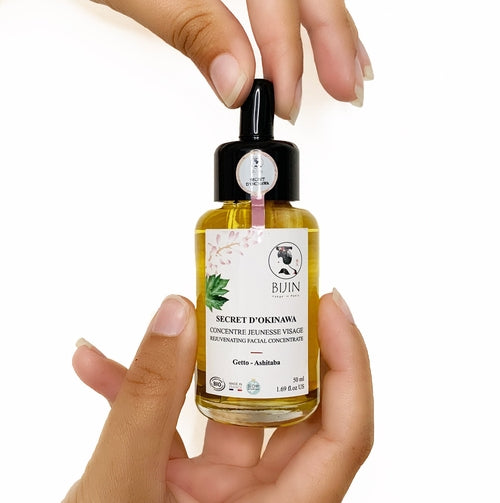 Concentré jeunesse, huile visage anti-âge bio -Getto et Ashitaba-
